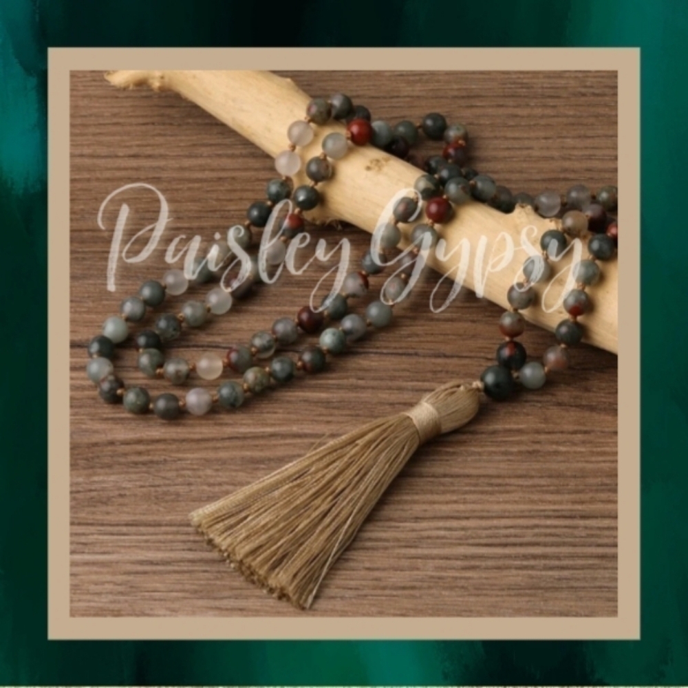 Tassel Beaded Bohemian Necklace